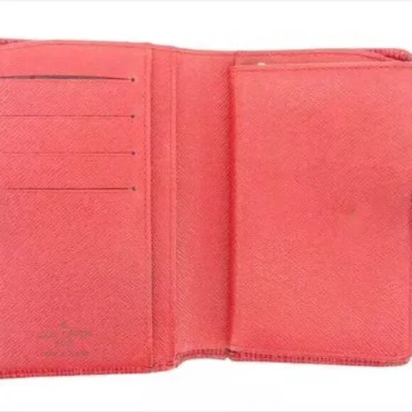 Louis Vuitton Wallet Purse Coin purse Epi Red Epirexa Woman Authentic Used
